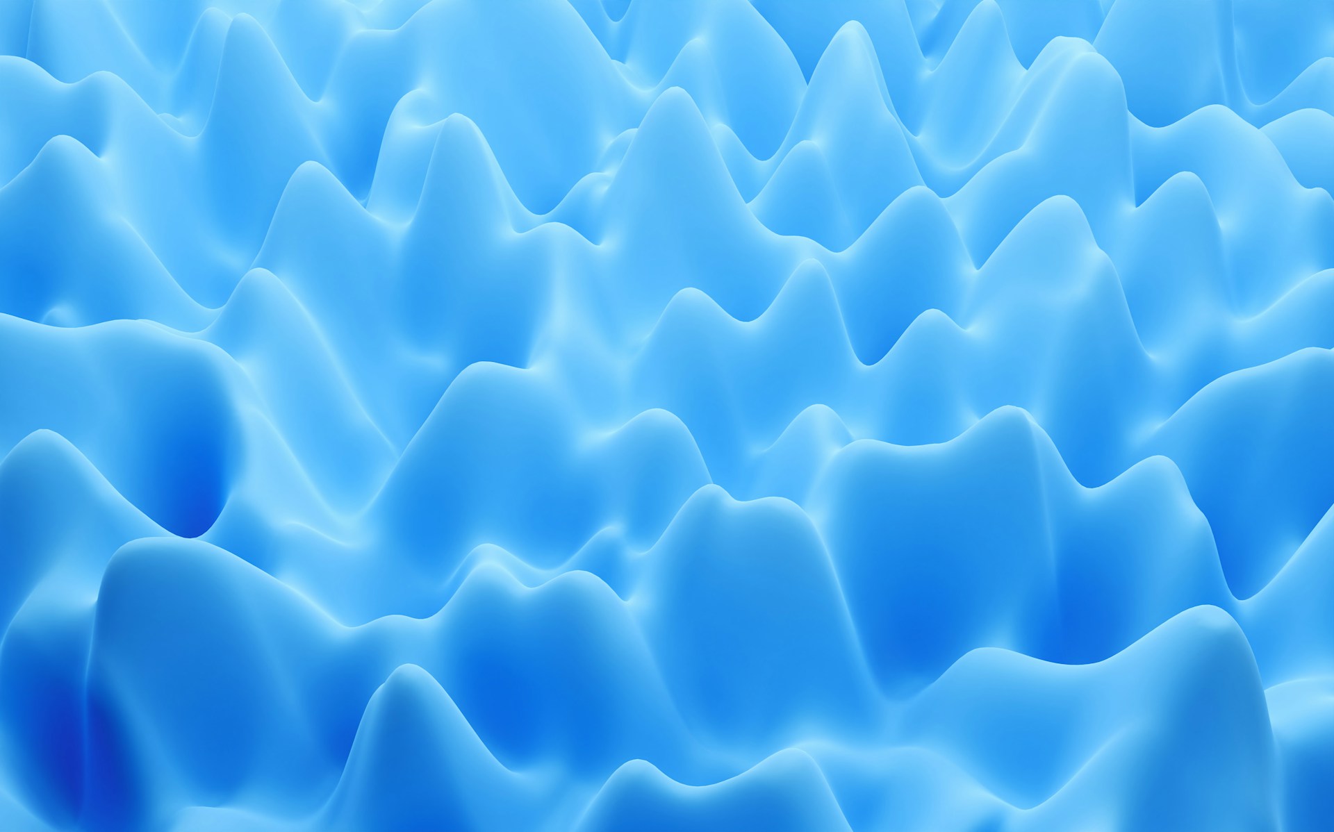 Representación 3D abstracta de estructuras celulares a nivel molecular